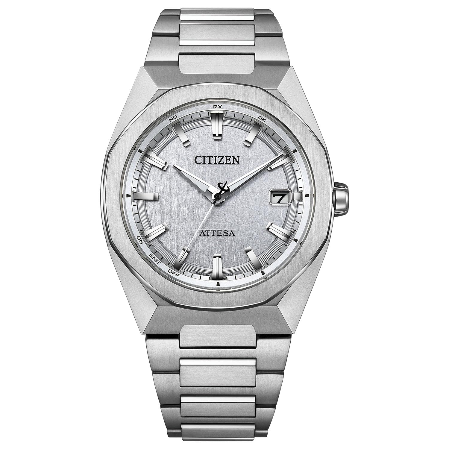 Amazon.co.jp: [CITIZEN] 腕時計 ATTESA (電波時計/防水/ビジネス